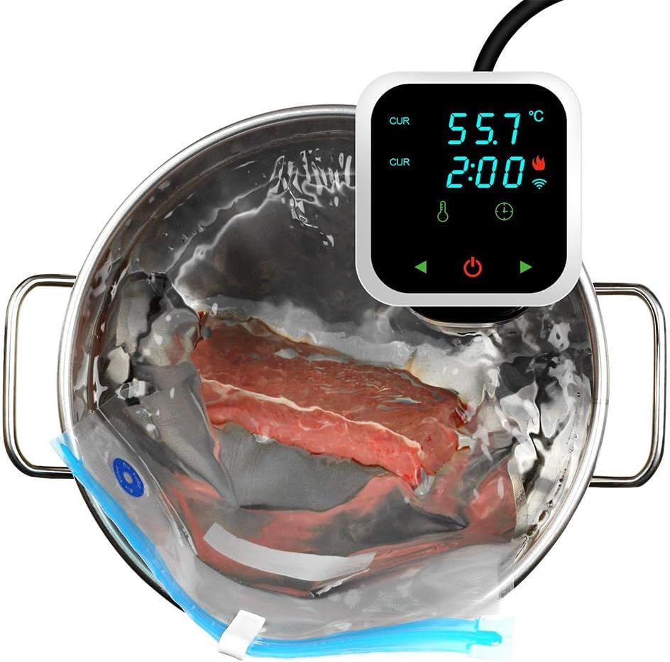 Sous Vide Stroj pro Domácí Vaření | Uživatelsky Přívětivý Kuchyňský Gadget s Regulací Teploty