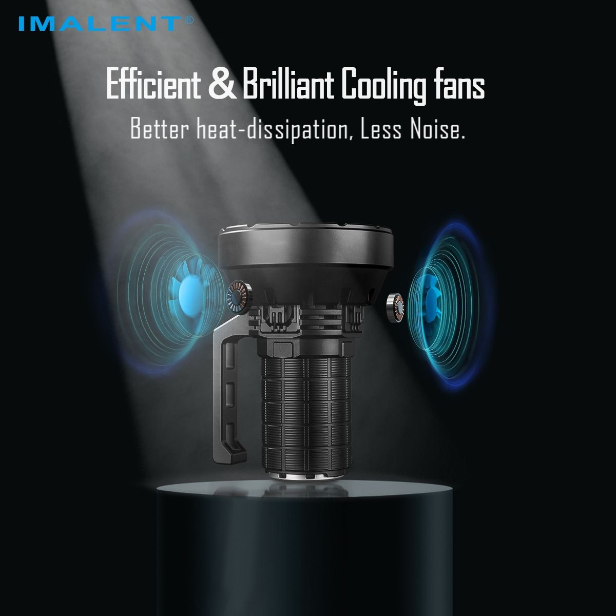 IMALENT SR16: Extrémní jas 55000 lumenů! LED svítilna s 1715m dosvitem pro outdoor/záchranu.