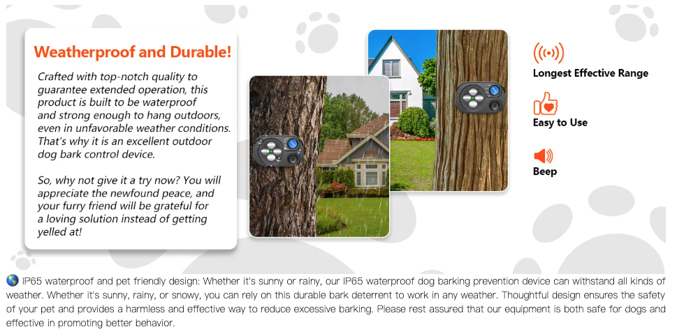Ultrazvukové zařízení proti štěkání psů | Automatické zastavení štěkání | Výcvik psů k prevenci hluku