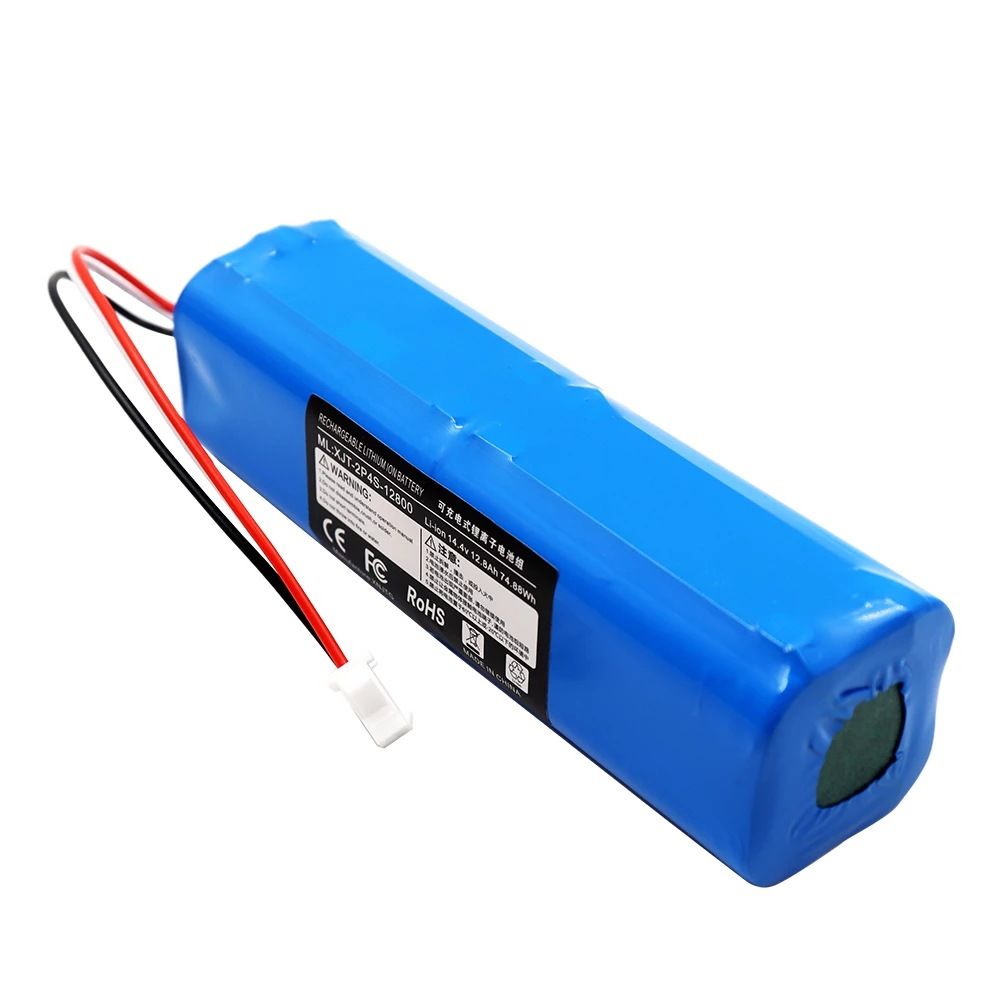Vylepšete svůj XiaoMi Lydsto R1 pomocí 14.4V Li-ion baterie 6500mAh s vysokou kapacitou pro prodlouženou dobu provozu efektivního čištění