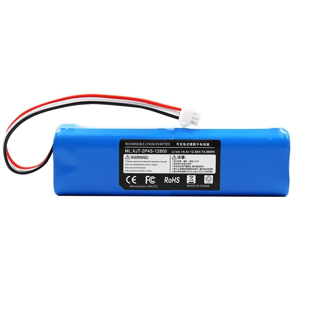 Vylepšete svůj XiaoMi Lydsto R1 pomocí 14.4V Li-ion baterie 6500mAh s vysokou kapacitou pro prodlouženou dobu provozu efektivního čištění